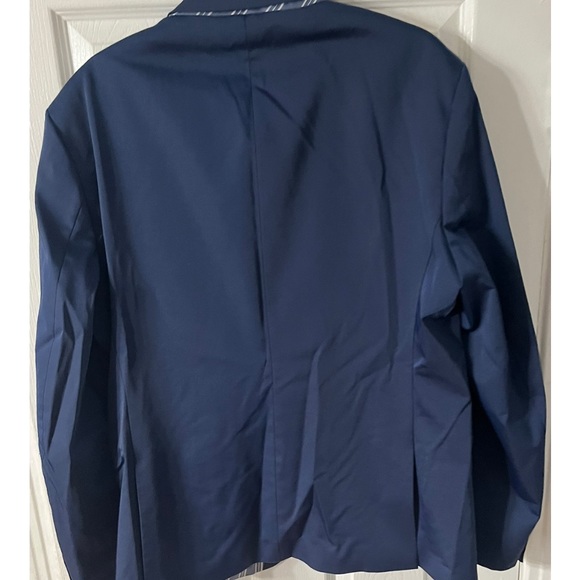 Zara man Men’s Blue Work jacket rn 77302 Front Button Up Width 44”, sleeve - Picture 4 of 14